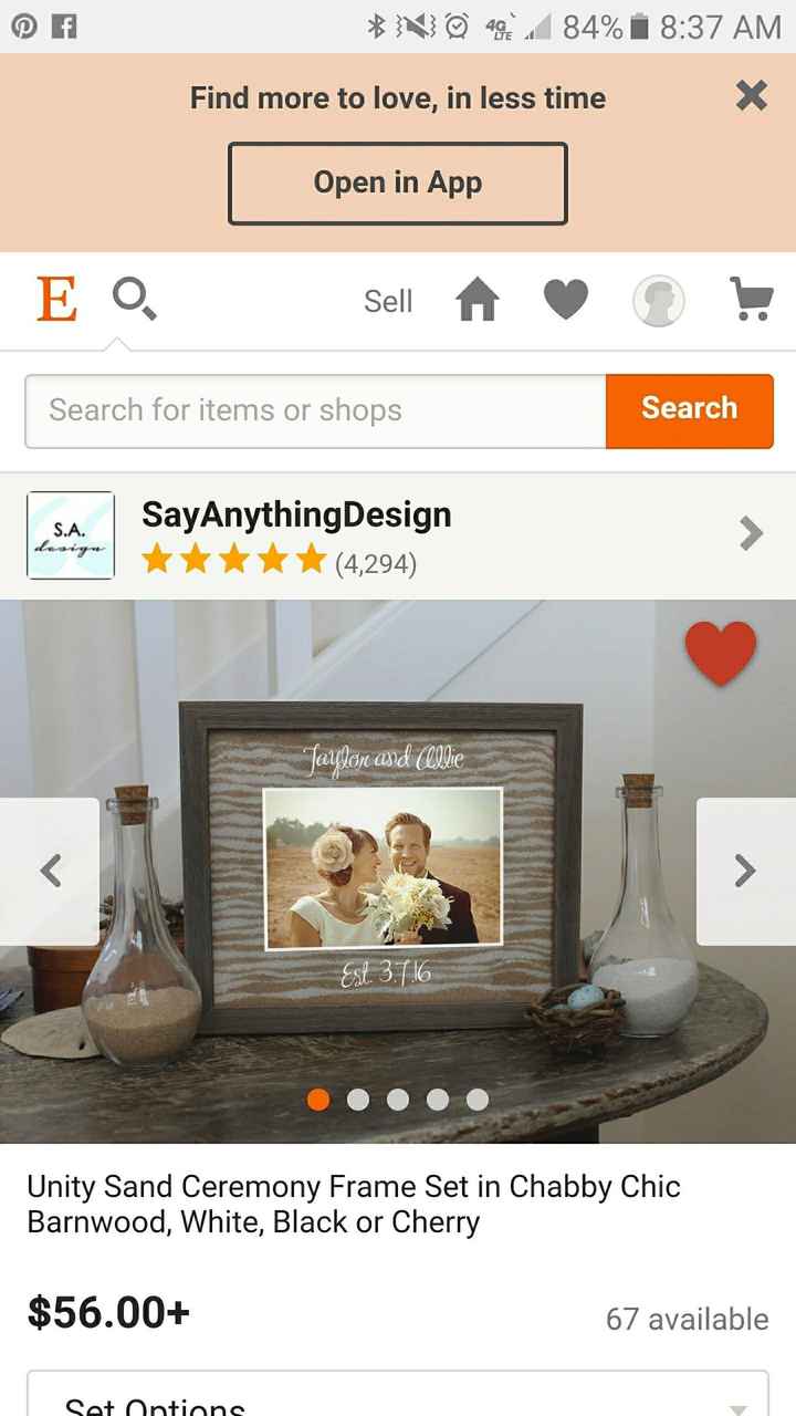 Ideas for a unity ceremony?