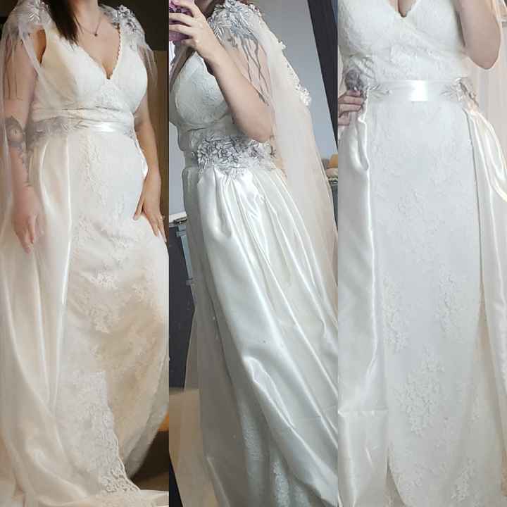 Need thoughts: Wedding train or no train? - 2