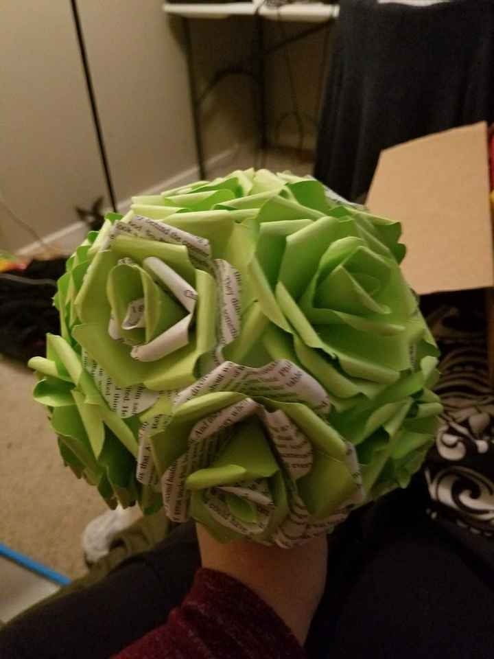  Paper rose bouquet - 1