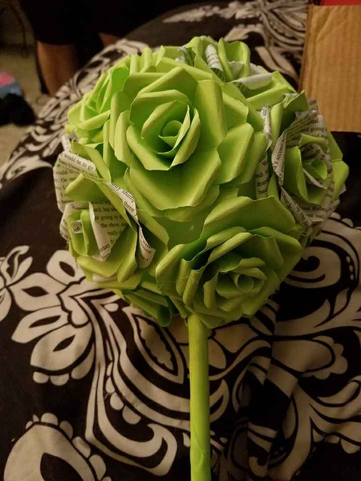  Paper rose bouquet - 1