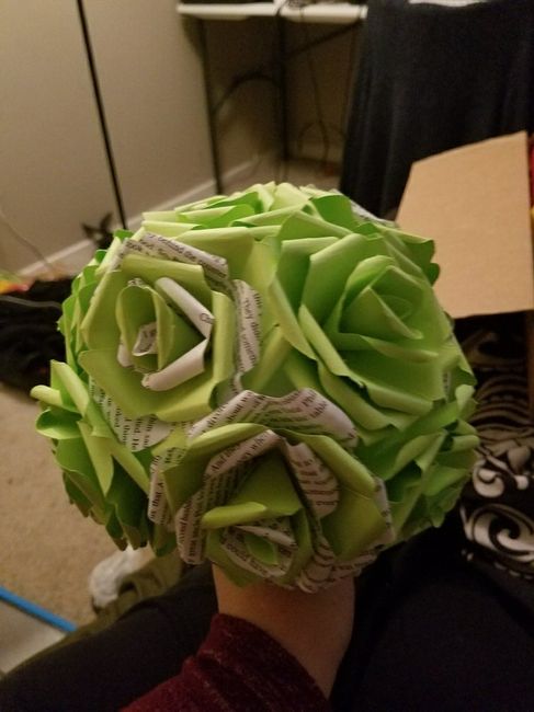  Paper rose bouquet - 1
