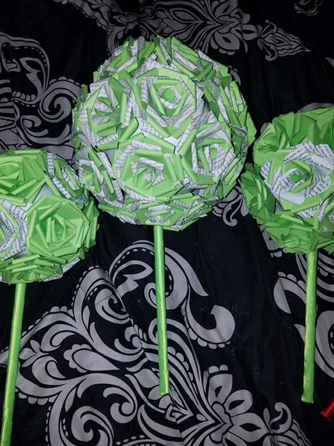  bm and gw bouquets are done!! - 2
