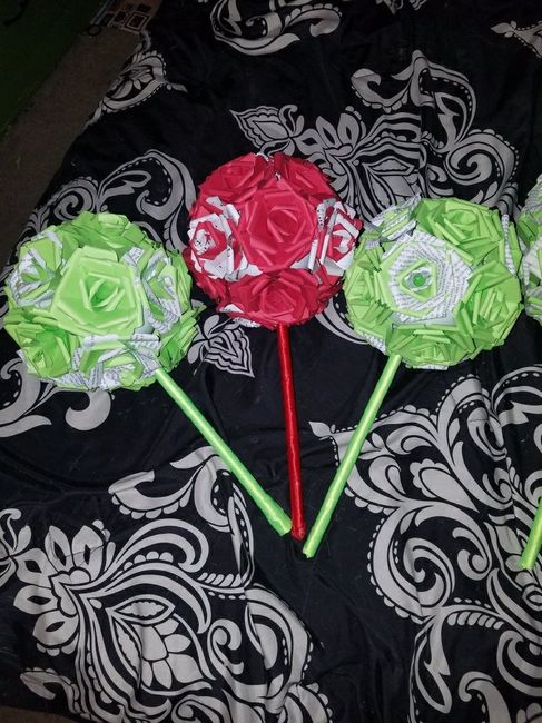  bm and gw bouquets are done!! - 3