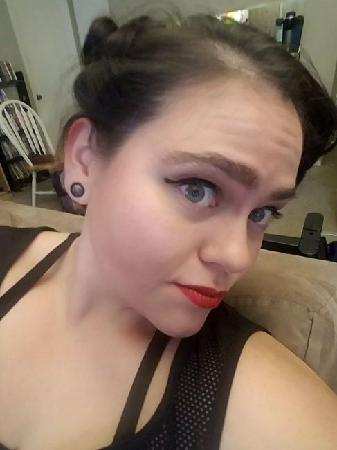 Trial hair and make up! - 3