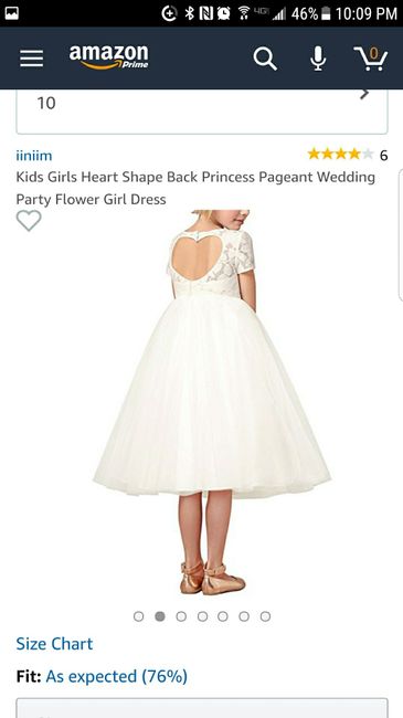 Flower girl dress issue 1