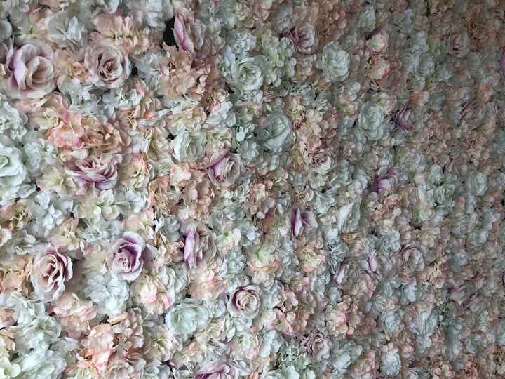 Flower wall