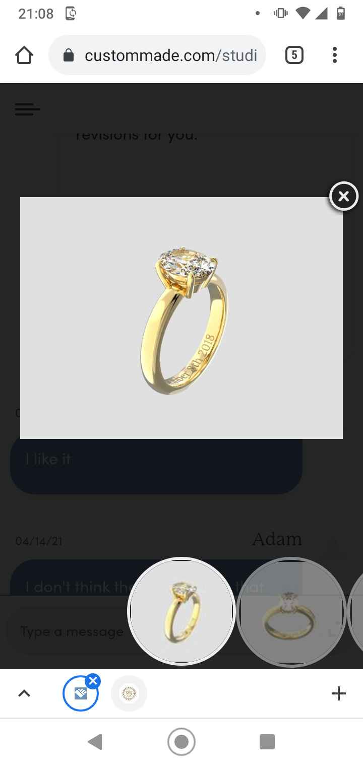 Has anyone had a ring made by custommade.com 2