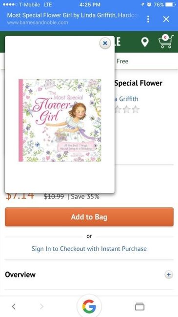 Flower Girl Gift