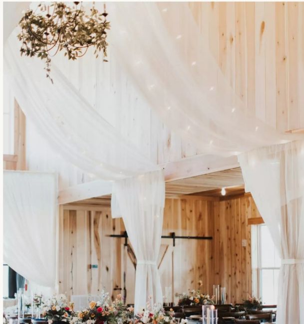 String lights for ceremony aisle 3