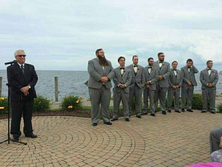 UPDATED with non-pro pics Mini-pro BAM #yachtwedding