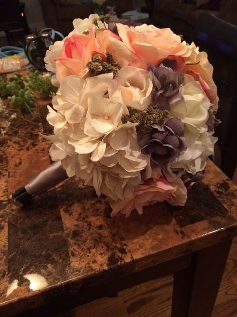 Made my own bouquet!! Thoughts??!