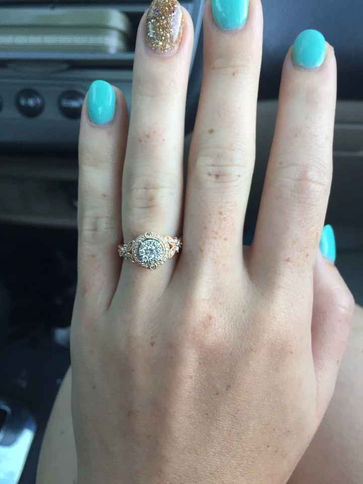 SHOW OFF YOUR RINGS LADIES!! I wanna see that bling!!!