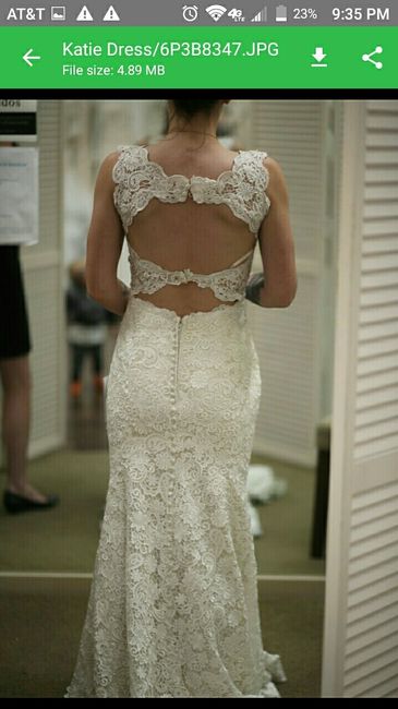 I got my dress today!!!