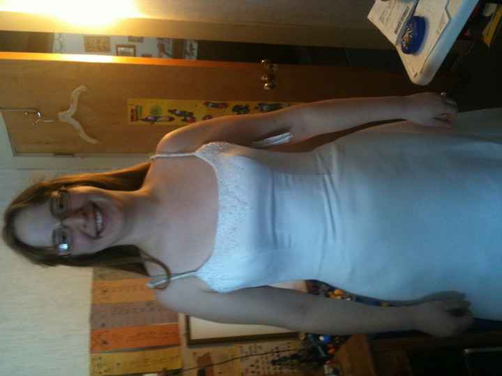 36 days left and I'm feeling dress regret! (pics!)