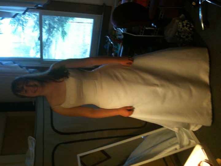 36 days left and I'm feeling dress regret! (pics!)