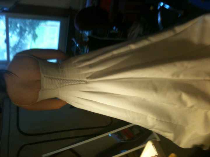 36 days left and I'm feeling dress regret! (pics!)