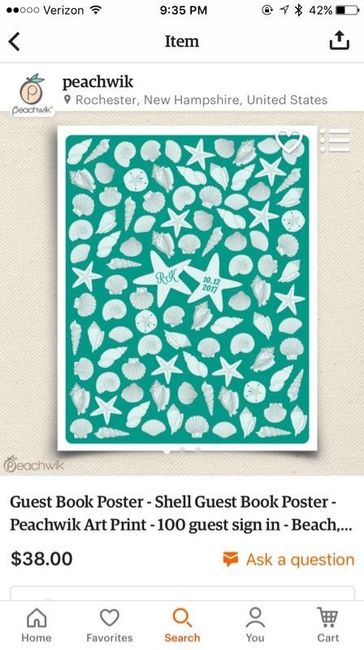 Alternative Wedding Guest Book