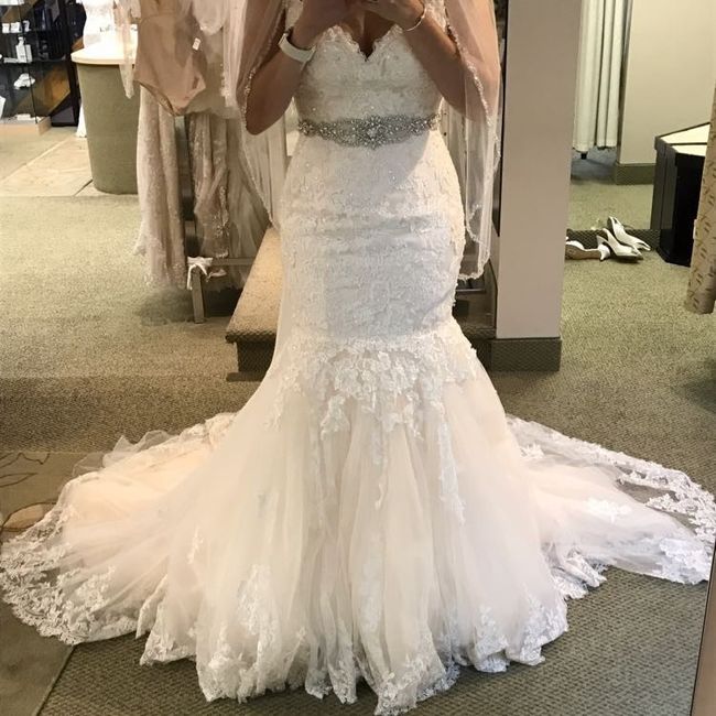 Sixty four days! My dress!