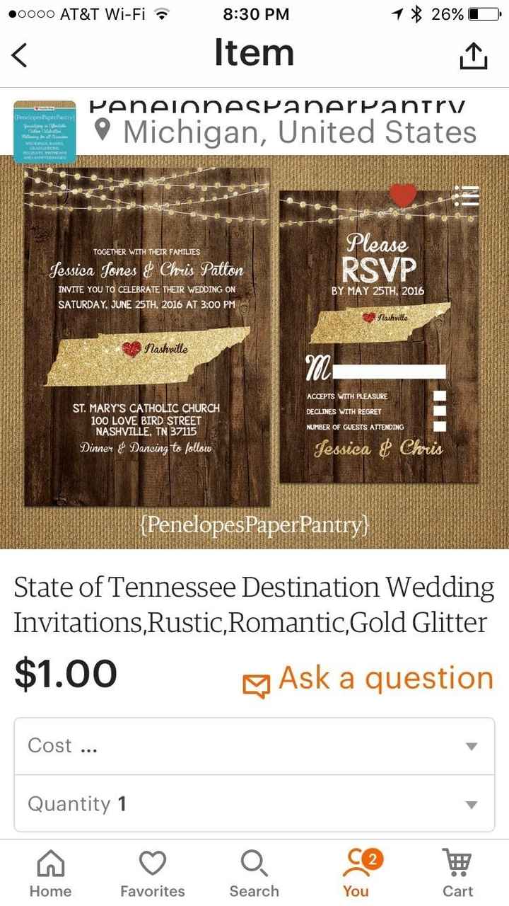 Invitations