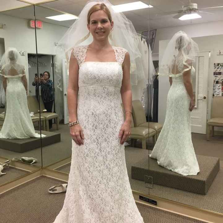 Adding straps to a strapless dress -- how did it turn out?