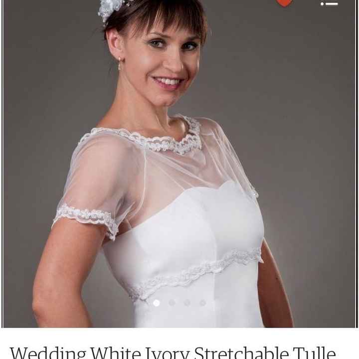 Wedding Dress Toppers/Boleros?