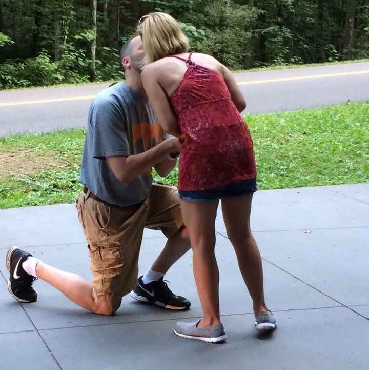 How did you get proposed?