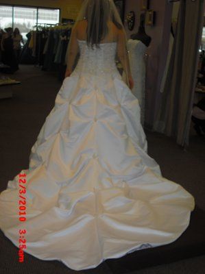 my dress is here