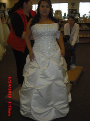 my dress is here