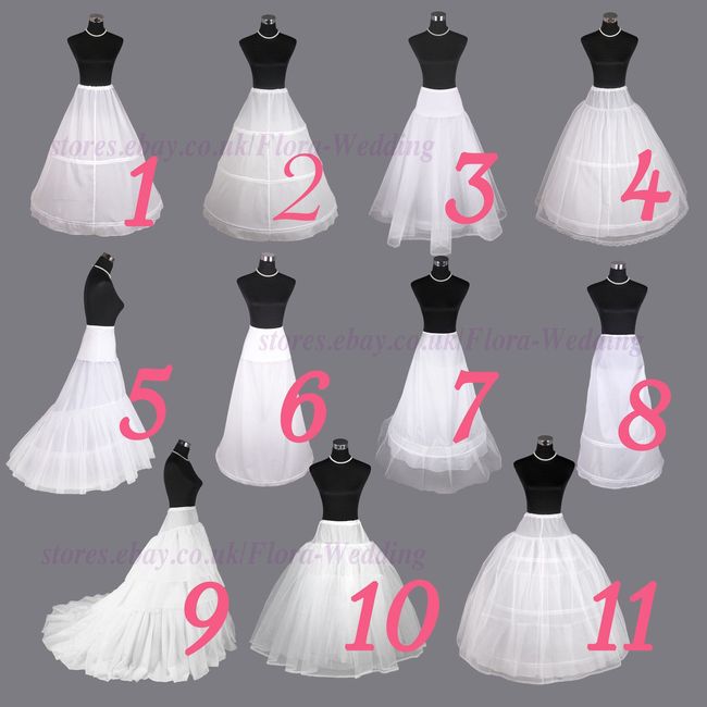 What petticoat should I wear with my wedding dress?