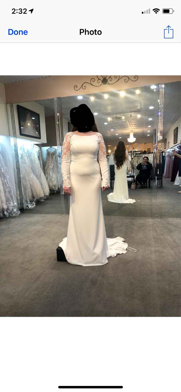 i found my dress! - 1