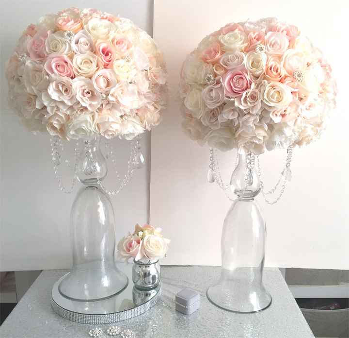 finally happy with my centerpieces