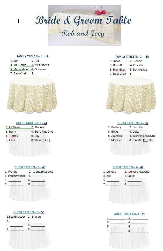 my seating chart in MS Word