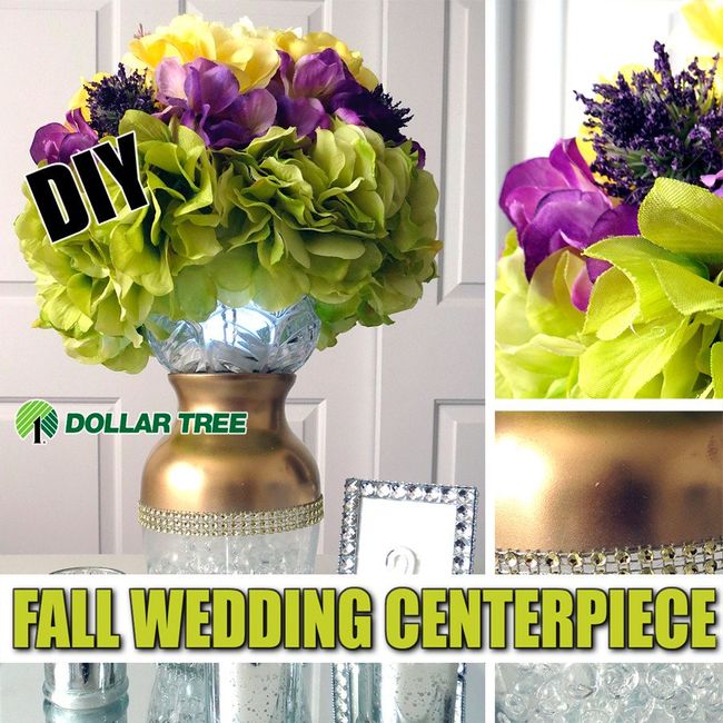 Fall Wedding Centerpiece