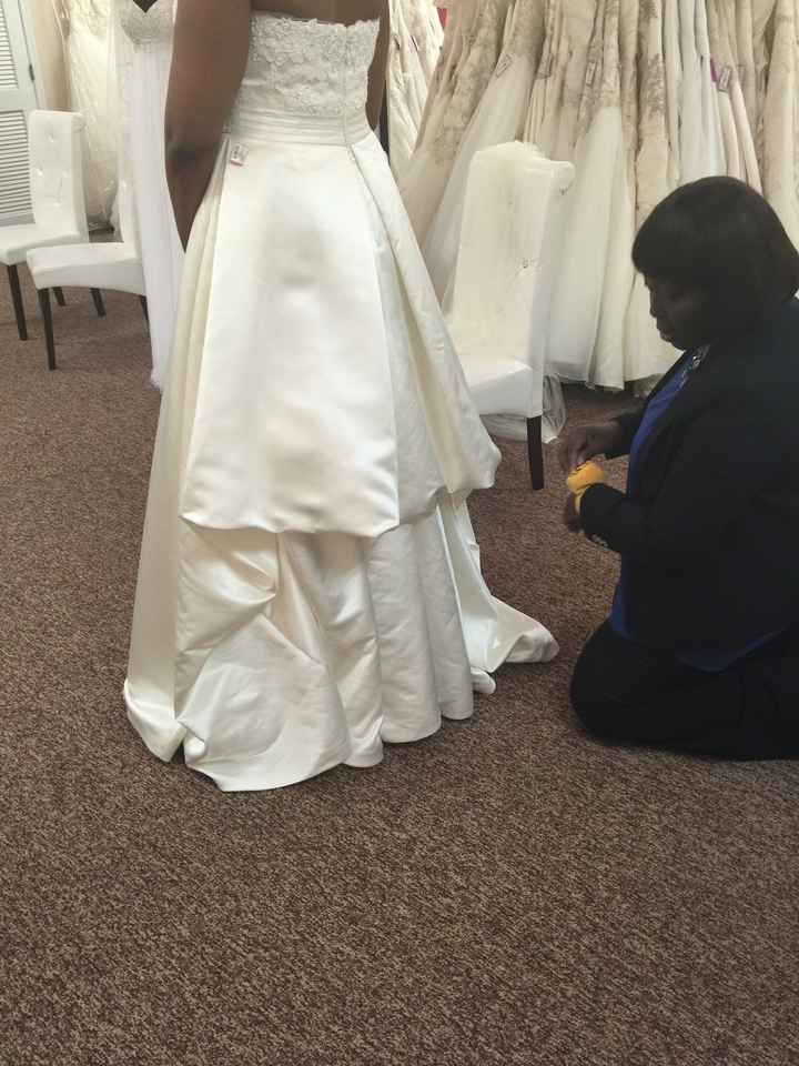 TGIF!!! (Thank God it Fits hahah!) first fitting with photos