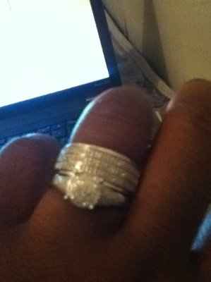 Let me see your ring! WITH the band(s)!