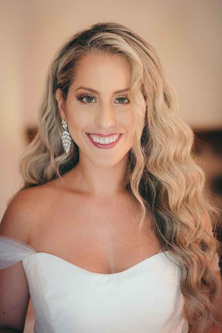 Ready to Go... Prior to putting on my veil. 