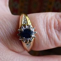 My sapphire engagement ring... show me yours?