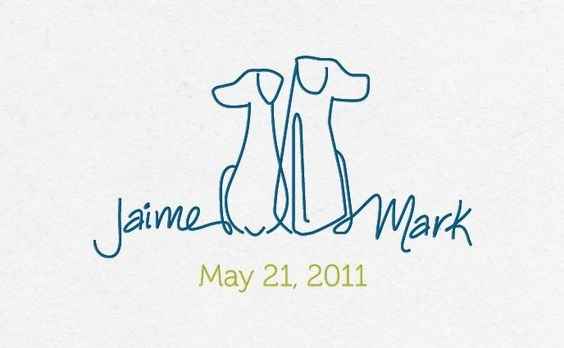 How do you guys design your wedding logo?