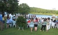 no chairs for ceremony?