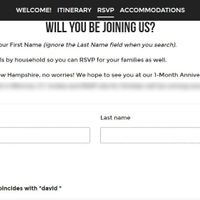 Referring to "We found 1 guest..."