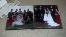 picked up our wedding album today!