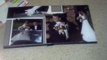 picked up our wedding album today!