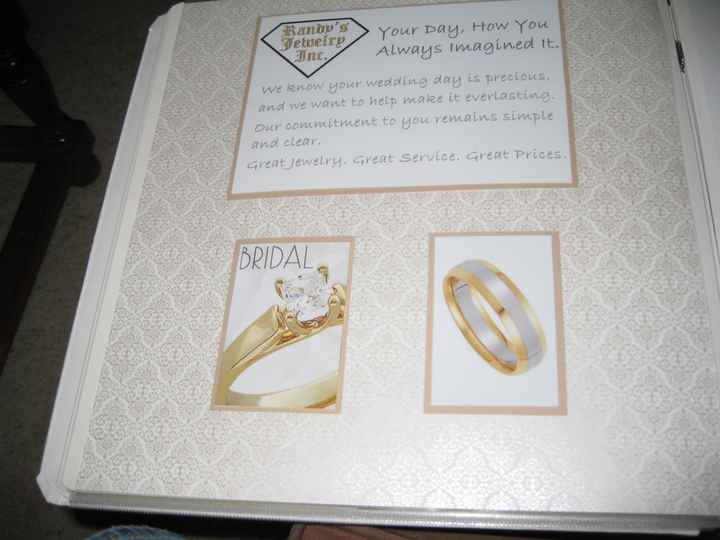 My husband and I are making a storybook wedding album