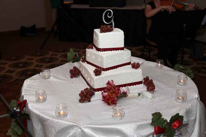 what cake did you have for your wedding