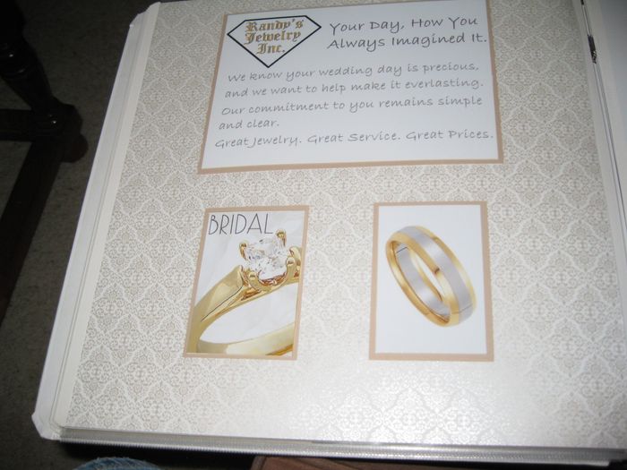 My husband and I are making a storybook wedding album