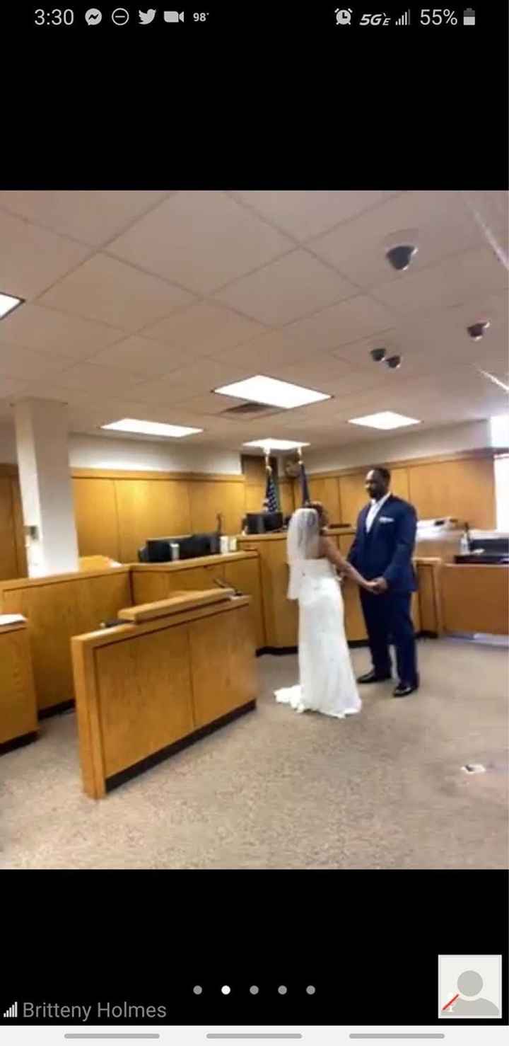 We did it!!! Mr & Mrs Williams - 2