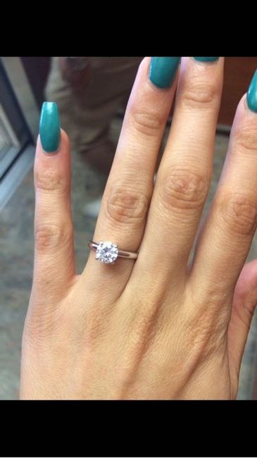 Let's see those beautiful rings lady's!