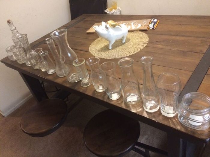 Vases for DIY brides!