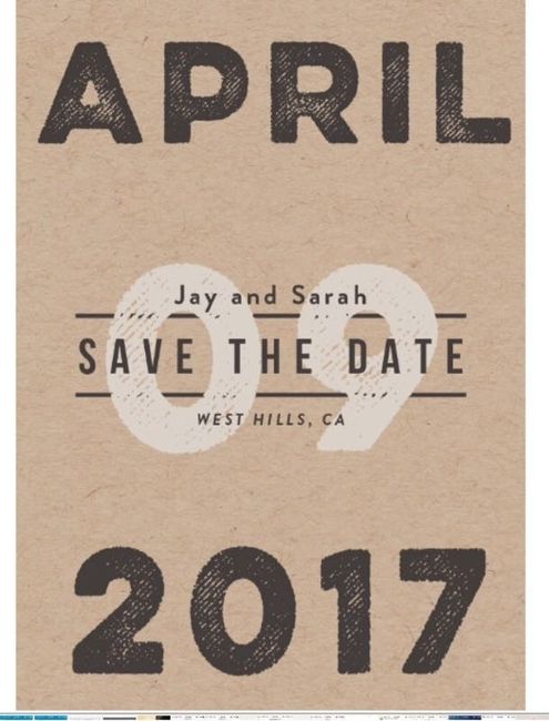 Show me your Save The Dates