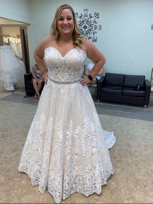 Let's see those A-line wedding dresses! 2